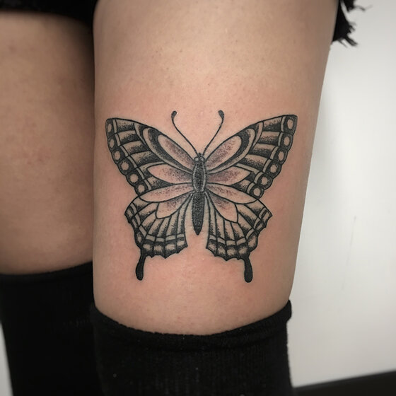 tatuaggio farfalla 