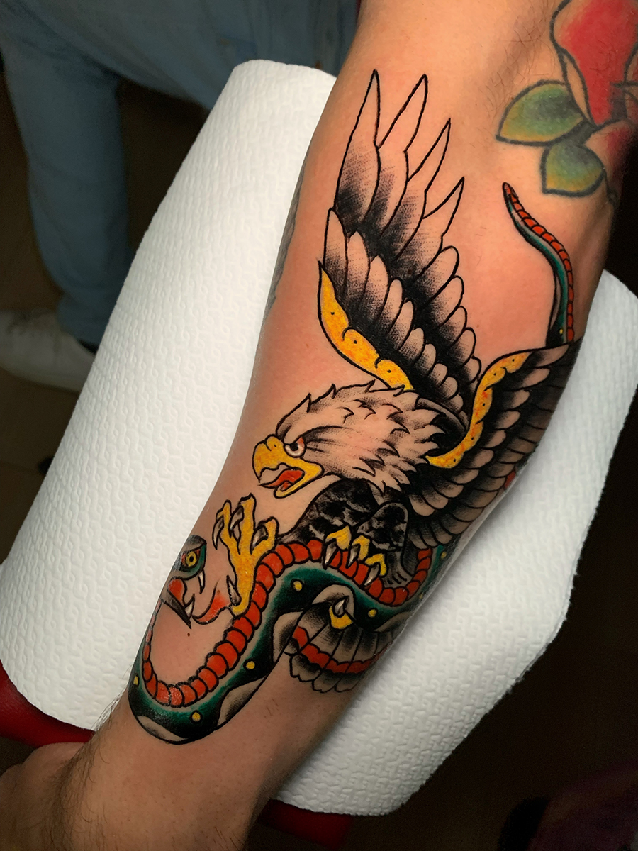eagle tattoo aquila | Tustat Armon Armon Tuskat | Flickr